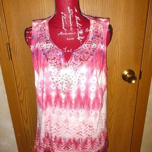 Catherine's Dressy Tank Top 0X